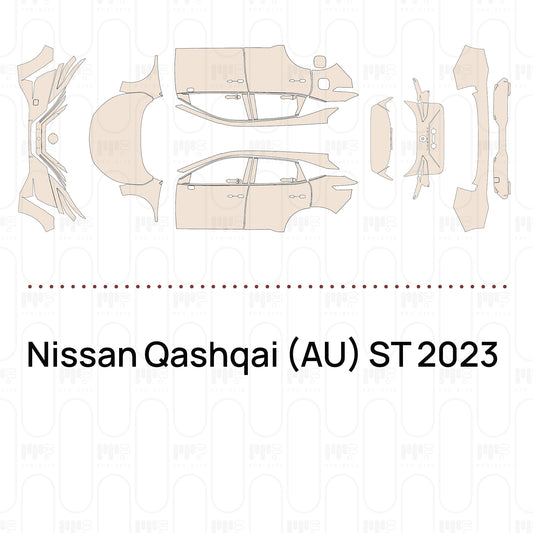 Pre-Cut PPF Nissan Qashqai (AU) ST 2023