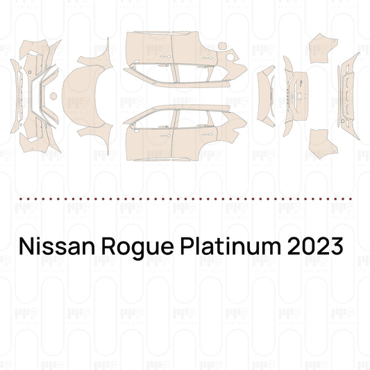 Pre-Cut PPF Nissan Rogue Platinum 2023