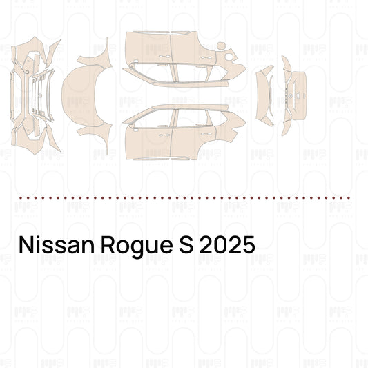 Pre-Cut PPF Nissan Rogue S 2025