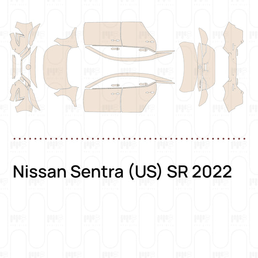Pre-Cut PPF Nissan Sentra (US) SR 2022