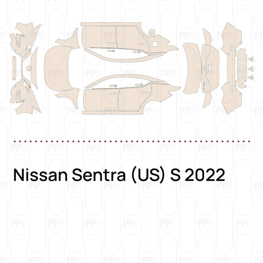 Pre-Cut PPF Nissan Sentra (US) S 2022