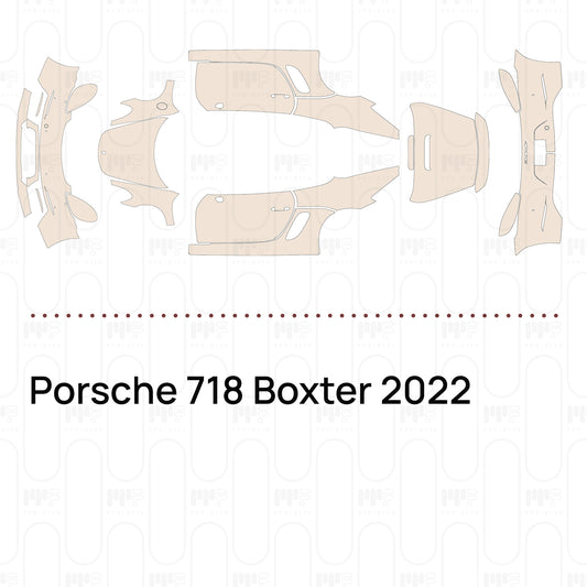 Pre-Cut PPF Porsche 718 Boxter 2022