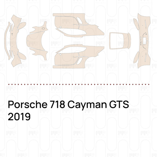 Pre-Cut PPF Porsche 718 Cayman GTS 2019