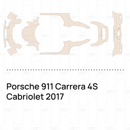 Pre-Cut PPF Porsche 911 Carrera 4S Cabriolet 2017