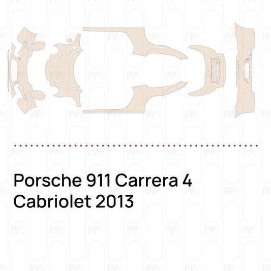 Pre-Cut PPF Porsche 911 Carrera 4 Cabriolet 2013