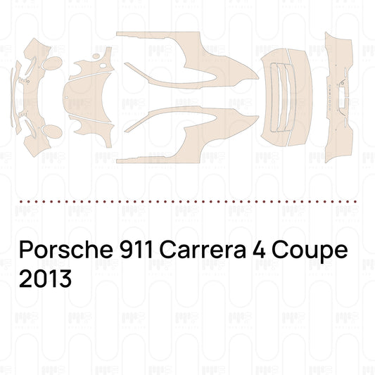 Pre-Cut PPF Porsche 911 Carrera 4 Coupe 2013