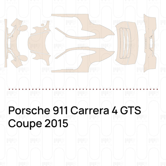 Pre-Cut PPF Porsche 911 Carrera 4 GTS Coupe 2015