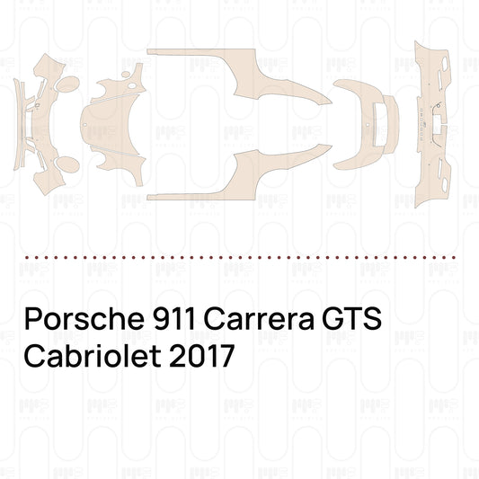 Pre-Cut PPF Porsche 911 Carrera GTS Cabriolet 2017