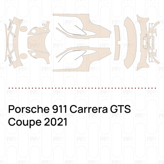 Pre-Cut PPF Porsche 911 Carrera GTS Coupe 2021