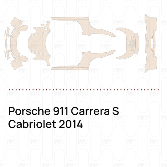 Pre-Cut PPF Porsche 911 Carrera S Cabriolet 2014