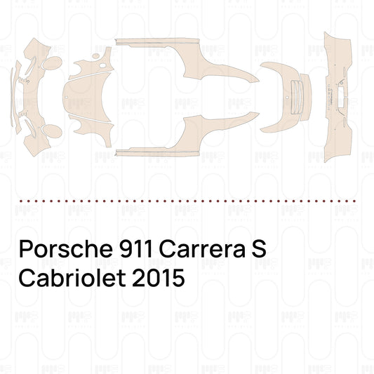 Pre-Cut PPF Porsche 911 Carrera S Cabriolet 2015