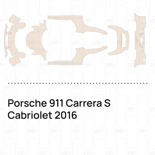 Pre-Cut PPF Porsche 911 Carrera S Cabriolet 2016