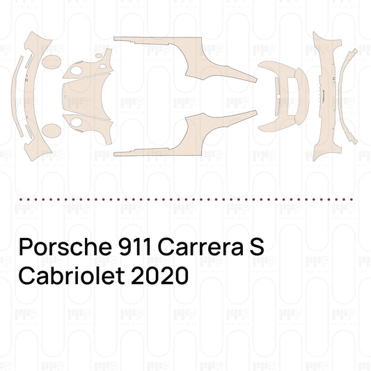 Pre-Cut PPF Porsche 911 Carrera S Cabriolet 2020