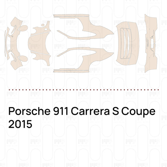Pre-Cut PPF Porsche 911 Carrera S Coupe 2015