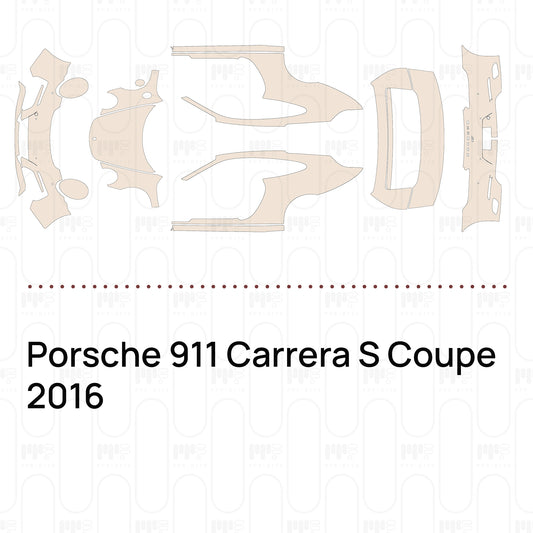 Pre-Cut PPF Porsche 911 Carrera S Coupe 2016