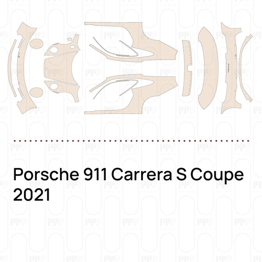 Pre-Cut PPF Porsche 911 Carrera S Coupe 2021