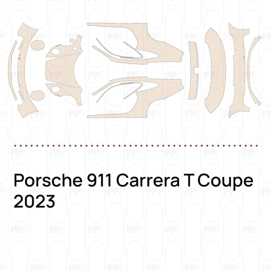 Pre-Cut PPF Porsche 911 Carrera T Coupe 2023