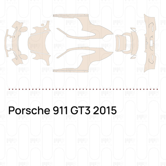Pre-Cut PPF Porsche 911 GT3 2015