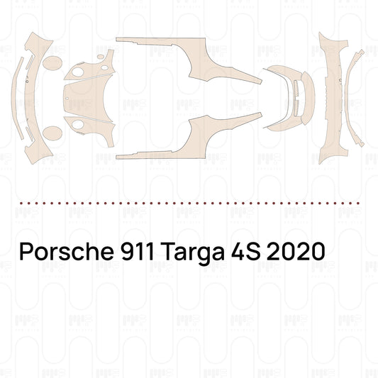 Pre-Cut PPF Porsche 911 Targa 4S 2020