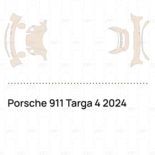 Pre-Cut PPF Porsche 911 Targa 4 2024