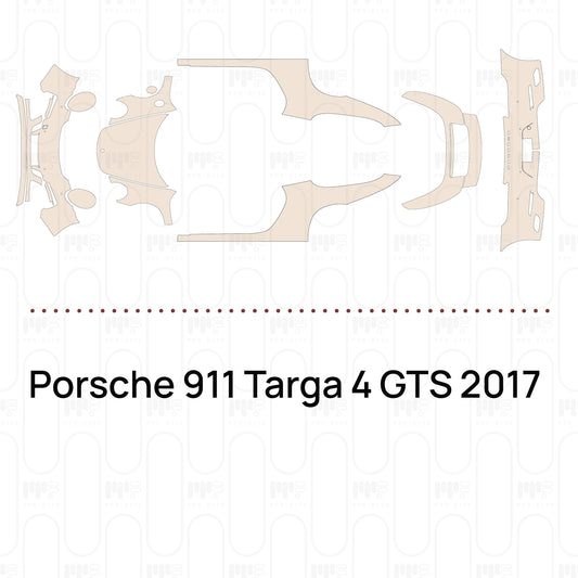 Pre-Cut PPF Porsche 911 Targa 4 GTS 2017