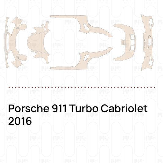 Pre-Cut PPF Porsche 911 Turbo Cabriolet 2016