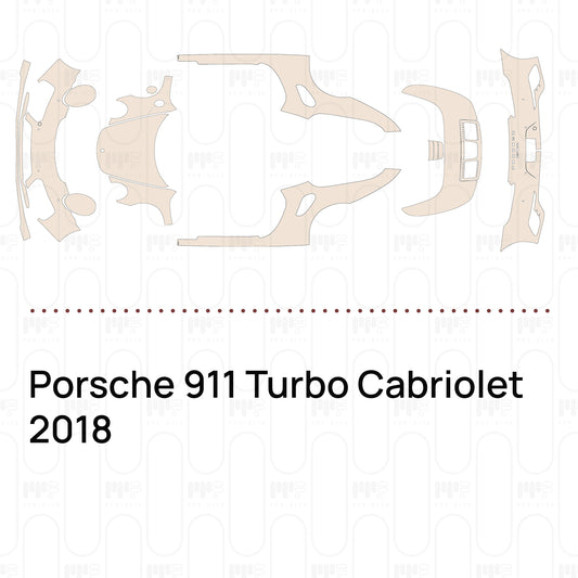 Pre-Cut PPF Porsche 911 Turbo Cabriolet 2018