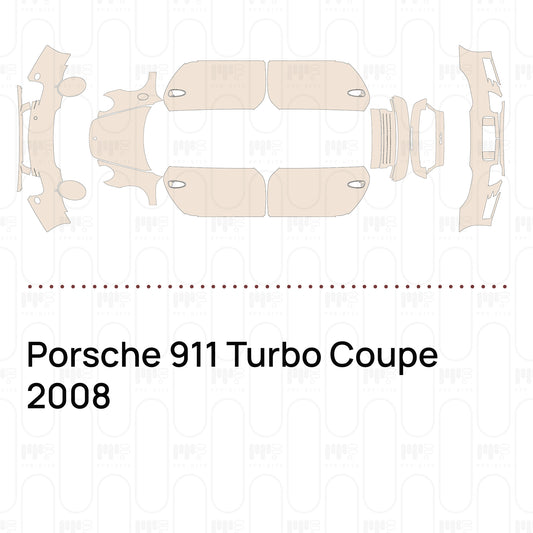 Pre-Cut PPF Porsche 911 Turbo Coupe 2008