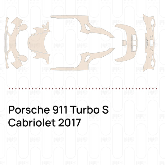 Pre-Cut PPF Porsche 911 Turbo S Cabriolet 2017