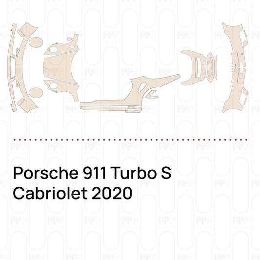 Pre-Cut PPF Porsche 911 Turbo S Cabriolet 2020