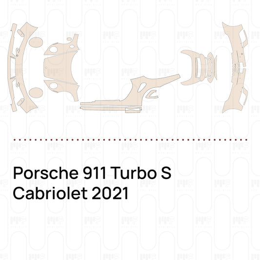 Pre-Cut PPF Porsche 911 Turbo S Cabriolet 2021