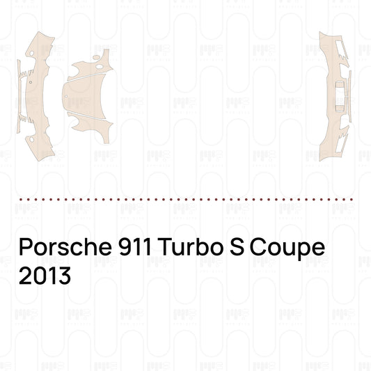 Pre-Cut PPF Porsche 911 Turbo S Coupe 2013