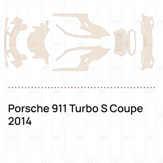Pre-Cut PPF Porsche 911 Turbo S Coupe 2014