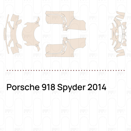 Pre-Cut PPF Porsche 918 Spyder 2014