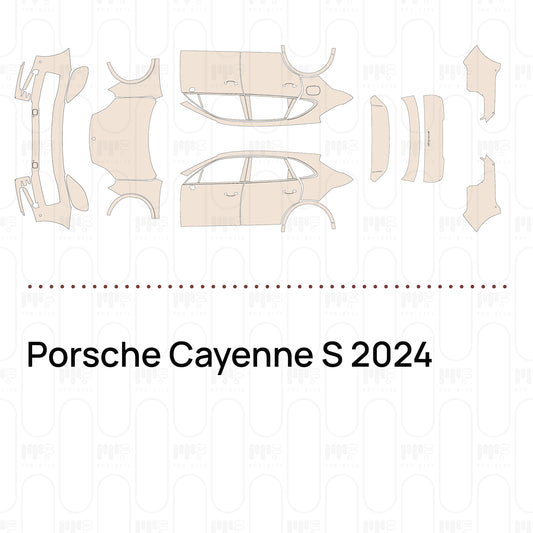 Pre-Cut PPF Porsche Cayenne S 2024