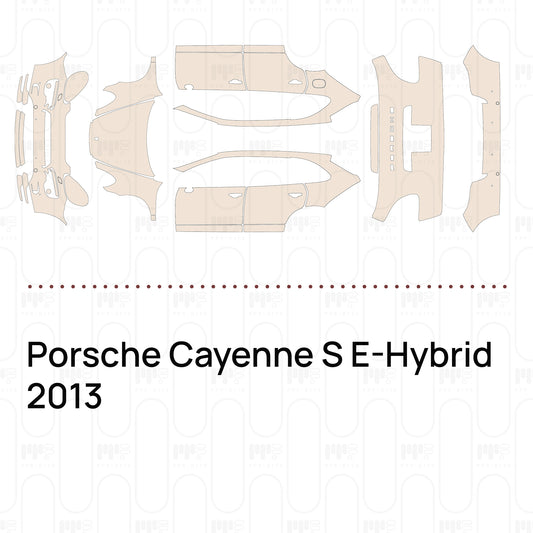 Pre-Cut PPF Porsche Cayenne S E-Hybrid 2013