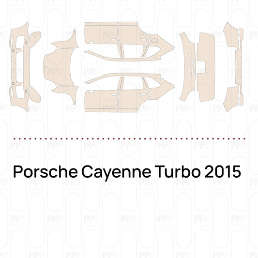 Pre-Cut PPF Porsche Cayenne Turbo 2015
