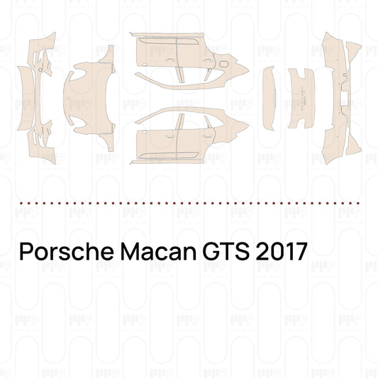 Pre-Cut PPF Porsche Macan GTS 2017