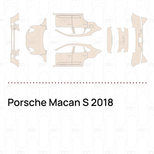 Pre-Cut PPF Porsche Macan S 2018