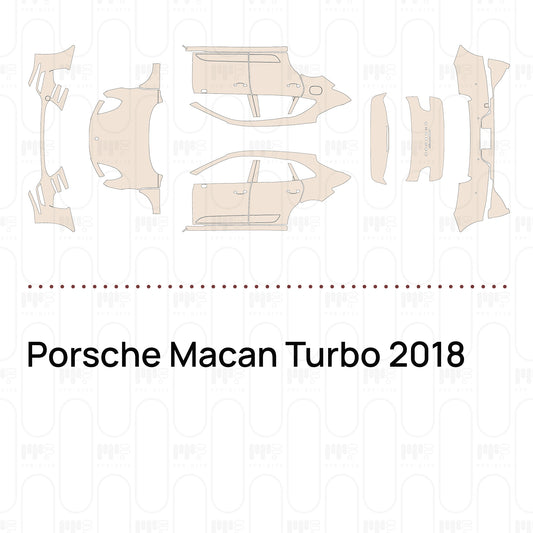 Pre-Cut PPF Porsche Macan Turbo 2018