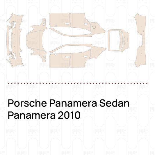 Pre-Cut PPF Porsche Panamera Sedan Panamera 2010