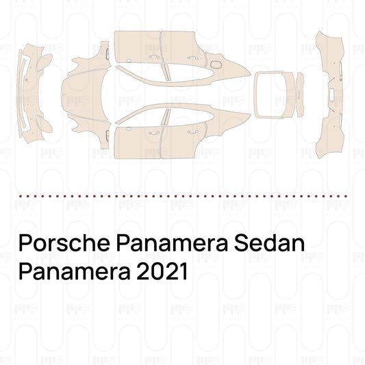 Pre-Cut PPF Porsche Panamera Sedan Panamera 2021