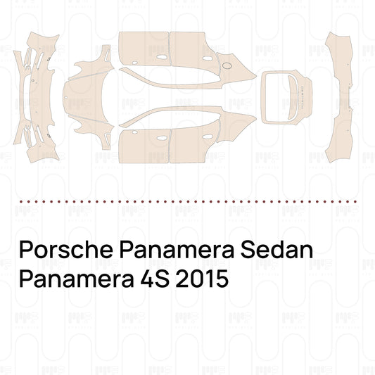 Pre-Cut PPF Porsche Panamera Sedan Panamera 4S 2015