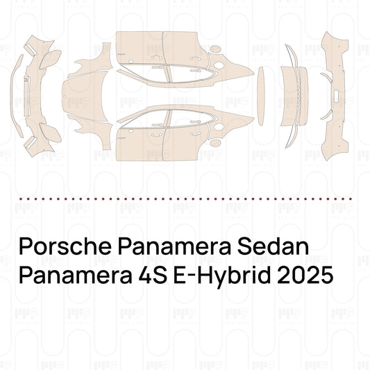 Pre-Cut PPF Porsche Panamera Sedan Panamera 4S E-Hybrid 2025