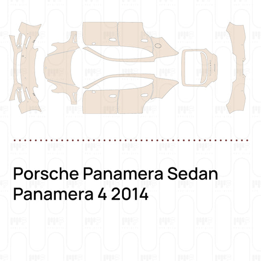 Pre-Cut PPF Porsche Panamera Sedan Panamera 4 2014