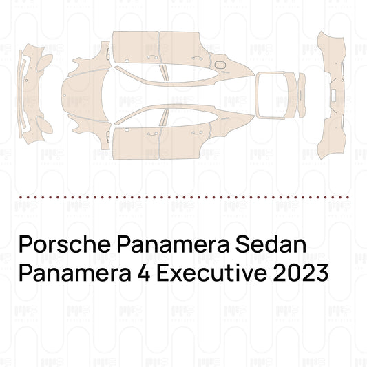 Pre-Cut PPF Porsche Panamera Sedan Panamera 4 Executive 2023
