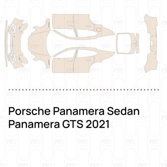 Pre-Cut PPF Porsche Panamera Sedan Panamera GTS 2021