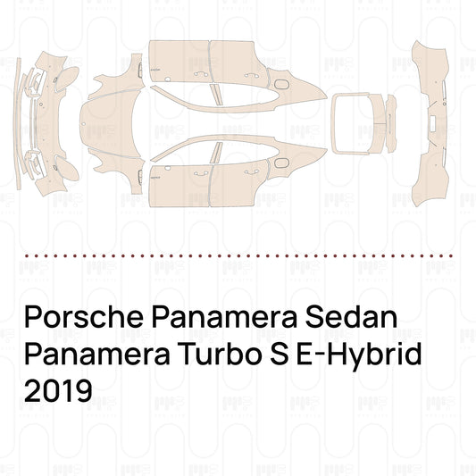 Pre-Cut PPF Porsche Panamera Sedan Panamera Turbo S E-Hybrid 2019