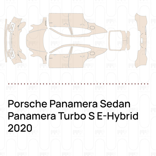 Pre-Cut PPF Porsche Panamera Sedan Panamera Turbo S E-Hybrid 2020