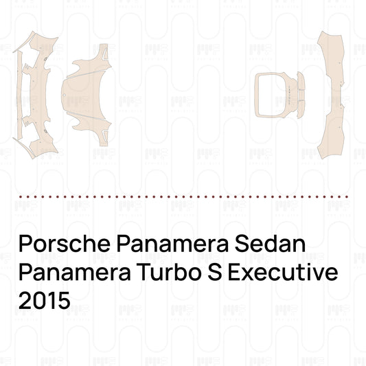 Pre-Cut PPF Porsche Panamera Sedan Panamera Turbo S Executive 2015